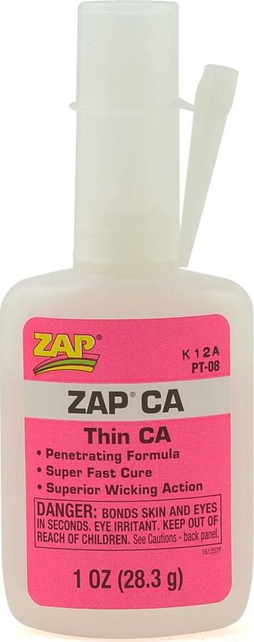 Pacer Technology Zap Thin CA Glue (1oz)